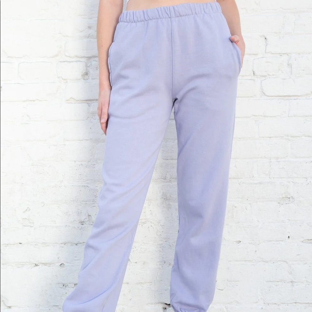 Brandy Melville Purple Rosa Sweatpants